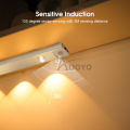 Auoyo Night Light 20/40/60/80 CM LED Night Light Human Sensing Light Strap 3 Color Dimming Wireless Motion Sensor Cabinet Light USB Rechargeable Ultra Thin Magnetic Wardrobe Lamp for Room Closet Kitchen.