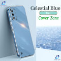 For Itel A26 Luxury 6D Plating Soft Casing Silicone Square Frame Phone Case Back Cover - Camera - Phone Back Cover - Redmi Note 11 Back Cover (Back Case Cover For Smartphone).