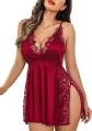 Ladies Sexy Silk Satin Night Dress Sleeveless Nighties V-neck Nightgown Nightdress Plus Size Sleepwear Nightwear for Women M-2XL. 