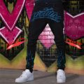 2023 Men's Ripped Hot Drill Jeans Skinny Jeans Black Stretch Denim Pencil Pants MAN Denim Street Punk Slim Fit Biker Trousers. 