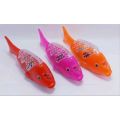 kids toy electric fish toy automatic swimming moving cat fish toy with light music. 