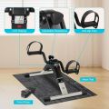 Mini Exercise Cycle/Portable Folding Arm & Leg Pedal Exerciser With Digital Lcd Display Home Indoor Mini Exercise Bike Resistance Adjustable - Sports & Fitness.