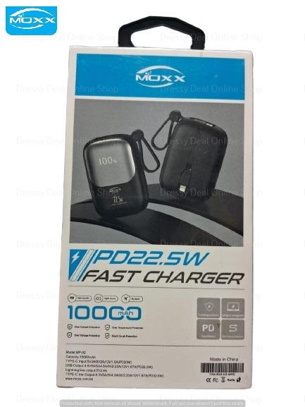 Moxx%20Mp-02%20PD%20Power%20Bank%2022.5%20Watt%2010000Mah%20with%20Display%20-%20Image%202