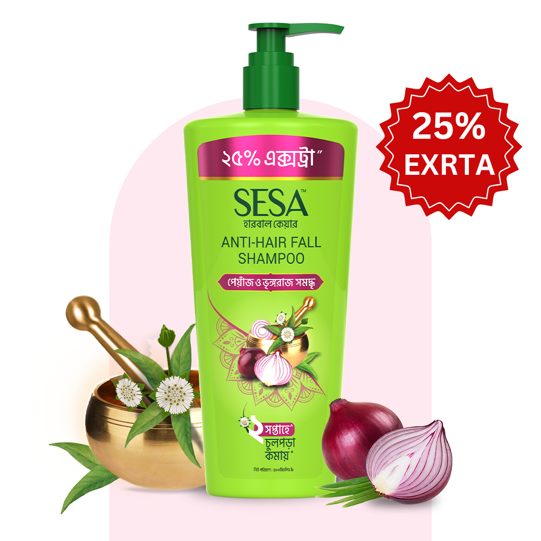 SESA Onion Herbal Shampoo 400ml + 100ml Extra