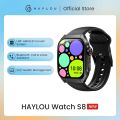 HAYLOU Watch S8 Smartwatch 1.96'' AMOLED Curved Screen BT5.3 Bluetooth Call AI Voice Assistant 20 Days Smart Watches for Men. 