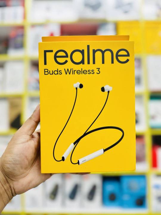 Realme Buds Wireless 3 neckband with Active Noise Cancellation