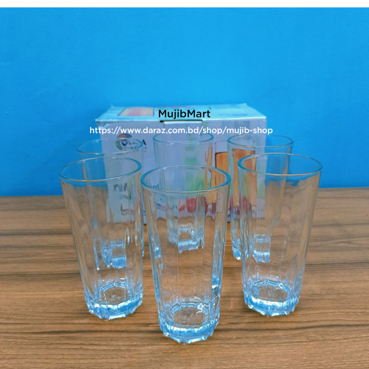 Crystal%20Clear%20Drinking%20Glass%20Set%20(6%20Pieces)%20OLiLA%20W017%20-%20Image%204