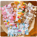 14 Pieces Set colourful Hair Clips For Girl and Children. 