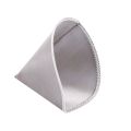 Reusable Pour over Coffee Filter Mesh Paperless Coffee Filter Stainless Steel Cone Filter 3 To 4 Cup Coffee Drip Filter.