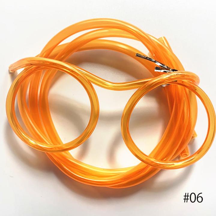（New）1PC Funny oft Glae traw Drinking Tube Birthday Chritma Party upplie Platic traw Kid Gift