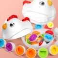 Montessori Eggs Puzzle Toys For Kids Smart Egg Puzzle Sorter Shape Matching Game Toys Baby Learning Educational Toy For Children.