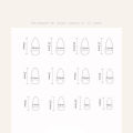 Sweet Strawberry Press on Nails French Pearl Design Almond False Nails Girl Gifts Detchable Full Cover Korean Nail Patches.