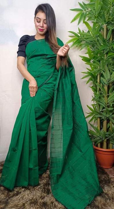 Half%20silk%20saree%20for%20women%20Tangail%20Saree%20-%20Image%202