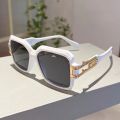 Luxury Brand Designer Oversized Square Sunglasses Women For Men 2023 Vintage Fashion Sun Glasses Trending Punk Pink Hollow Shade.