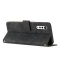 (COD Available)For LG Velvet/Velvet 5G Skin Feel Stripe Pattern Leather Phone Case with Lanyard.