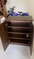 Shoe Rack MDF Board with Lacqer polish. 