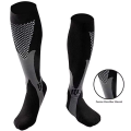 1 Pair Professional Compression Socks for Men & Women - Socks for Running Sports, Medical Nursing, 20-30mmhg for Flight, Travel Pregnancy, Edema, Diabetes, Varicose, Veins, Athletic.