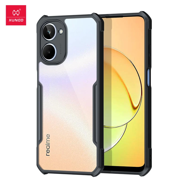 Xundd Case For Realme 10 4G Case Shockproof Transparent Bumper Back Phone Cover