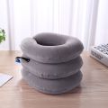 Neck Stretcher Inflatable 3 Tubes Air Neck Traction Apparatus Device Neck Cervical Collar Pillow Pain Stress Pain Relief Tractor. 