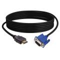 HDMI To VGA Converter Cable For PC Laptop Tablet High Resolution Adapter. 