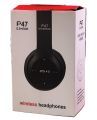 🎧 P47 Wireless Bluetooth Headphone with Mic – Foldable & High Bass Stereo Sound. 