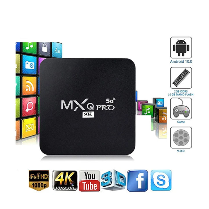 MXQ%20Pro%208K%205G%20Android%20Smart%20TV%20Box%20%20-%20%208GB/128GB,%20Free%20Dish%20Line%20TV%20Channel,%20Android%20TV%20Box%20,%204K%20TV%20Box%20Authentic%20Make%20-%20Image%203