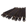 Furniture Box Rotatable Folding Lid Support Hinge Bronze Tone 8Pcs. 