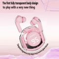 Timack® Air buds Air39 Transparent Fashion Noise Canceling Bluetooth 5.3 Wireless Earbuds Bluetooth Headset for Xiaomi iPhone Headphone. 