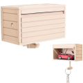 3D Key Holder for Wall, Key Organizer Wall Mount, Hotwheel Car Garage with Opening Door, Car Key.