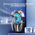 Timack® New X52 Cooling Fans For Mobile Phone Rechargeable Battery Silent Cooler Three Speed Adjustable Cell Phone Gaming Radiator. 