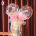 innovative LED Balloon-Rose Luminous product DIY Bouquet Home Decor Bunch A Balloons. 