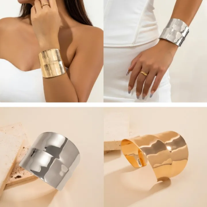 High%20Quality%20Luxury%20Opening%20Bangle%20Classic%20Cross%20Designer%20Bracelet%20Exaggerated%20Wide%20Cuff%20Bracelets%20Women%20Fashion%20Jewelry%20-%20Image%205