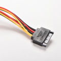 15 Pin SATA Male to SATA Female 1:2 Y Splitter Power Cable. 