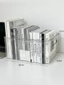 Book Storage Desktop Storage Box Transparent Acrylic Book Shelf Desk Shelf Bookshelf Office File Shelf. 