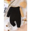 Gift Hat Set Baby Unisex Boy Girl Newborn Onesies Romper 0-18 Months Toddler Cute Letter Clothing Infant Long Sleeve Jumpsuit.