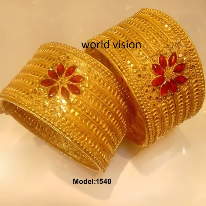 South%20Indian%20Gold%20Plated%20Bala%20/%20Ruli%20/%20Bracelets%20Bangles%20For%20Women%201%20Pcs%20-%20Image%204