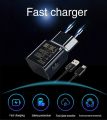 Phone Charger For OPPO F17 A15 A53 A52 A93 A73 A5 A9 2020 Realme 7 X7 7i X50 X2 Pro 9V 1.67A Fast Wall Charger USB C Cable Plug. 