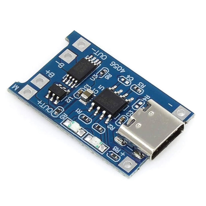 TP%204056%20C%20Type%20USB%20Type%20C%20USB%205V%201A%2018650%20TP4056%20Lithium%20Battery%20Charger%20Module%20Charging%20Board%20with%20Protection%20Dual%20Functions%201A%20Li-ion%20-%20Image%205