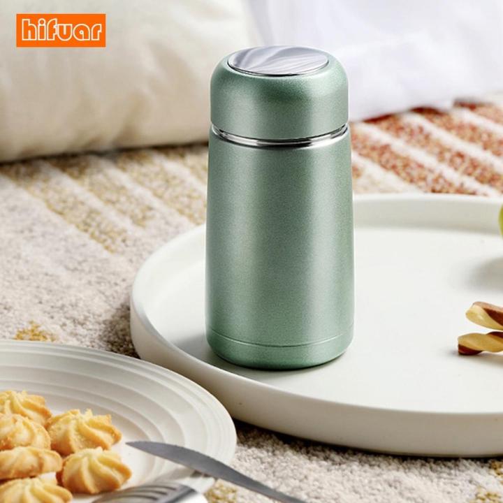 1PC Mini Thermos Cup Cute Coffee Vacuum Flasks Stainless Steel