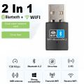 1300Mbps WiFi USB Bluetooth Network Card Wireless Adapter Dual Band 2.4G 5GHz Wi-Fi Antenna Receiver For PC Laptop Driver Free.