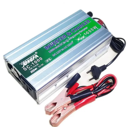 1000W IPS Machine & Battery Charger - All-in-One 1000 Watt DC 12V to AC 220V Inverter and 10A Battery Charger - Convenient Power Solution