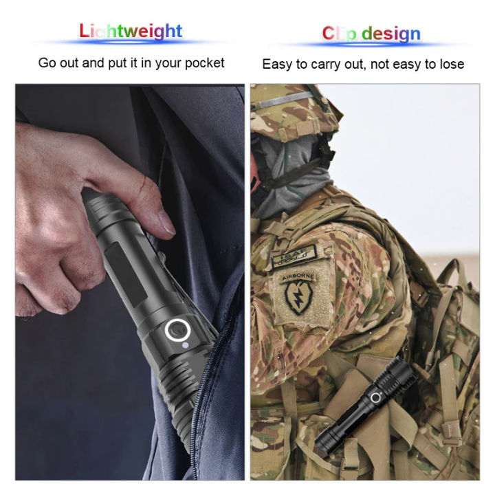 4in1%20tactical%20zoomable%20LED%20flashlight%20red/green/blue/white%20light%20torch%20Outdoor%20Hunting%20Fishing%20light%20USB%20rechargeable%20-%20Image%205