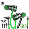 PLEXTONE G20 Earphone With Microphone Wired Magnetic Gaming Headset Stereo Bass Earbuds Computer Earphone. 