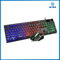 Ldkai 832 USB Gaming Keyboard with LED and Mouse (Black): Game in Style with User-Friendly Maintenance. 