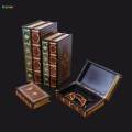 Decorative Books Book Shaped Box Jewelry Storage Case, Antique Decorative Book Boxes For Home.