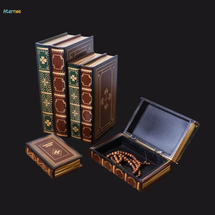 Decorative%20Books%20Book%20Shaped%20Box%20Jewelry%20Storage%20Case,%20Antique%20Decorative%20Book%20Boxes%20For%20Home%20-%20Image%205