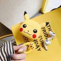 Pikachu Premium Quality  (Only Cover) For Apple Airpods Pro/ pro 2nd Gen Premium Earbuds Protective Cover (Headphone not included) joyroom T03s Pro Headphone not included. 