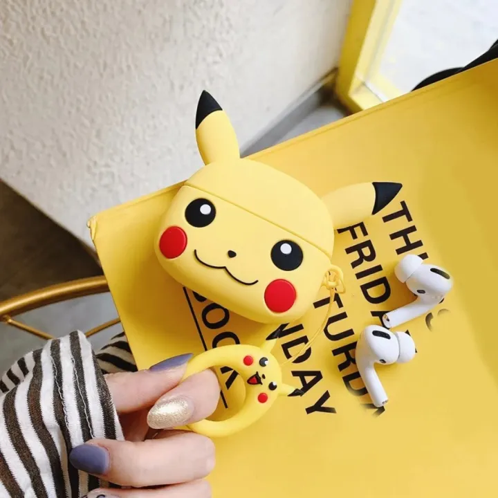 Pikachu%20Premium%20Quality%20%20(Only%20Cover)%20For%20Apple%20Airpods%20Pro/%20pro%202nd%20Gen%20Premium%20Earbuds%20Protective%20Cover%20(Headphone%20not%20included)%20joyroom%20T03s%20Pro%20Headphone%20not%20included%20-%20Image%202