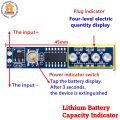 2S Lithium Battery Capacity Tester LED Display Board Power Level Indicator Module For 18650 Lithium Li-ion lipo Battery - Battery Capacity Tester.
