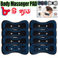 Tens Units EMS Mini Massager,Muscle Stimulator Pads 8 pieces. 